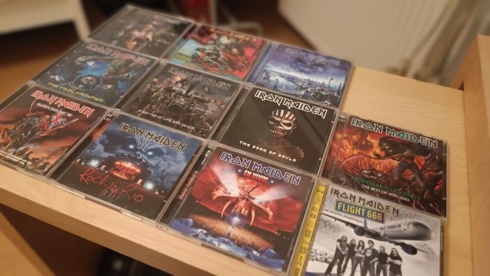 Iron Maiden CDs Sammlung, Neuwertiger Zustand in Köln