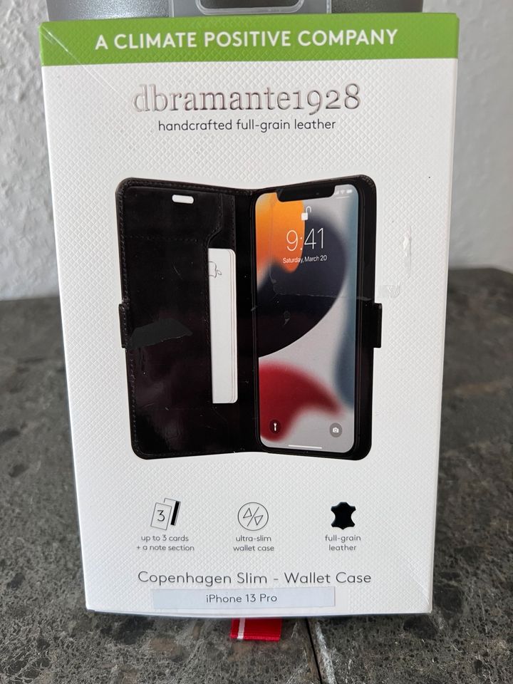 HANDYHÜLLE DBRAMANTE 1928 FÜR I PHONE 13 PRO NEU in Minden