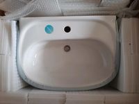 Vitra Norm Waschtisch / Waschbecken 60cm mit Hygiene Glasur weiß Nürnberg (Mittelfr) - Mitte Vorschau
