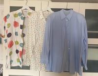 80s 90s look oversized Blusen Hemden vintage Knöpfe gepunktet Hessen - Stadtallendorf Vorschau