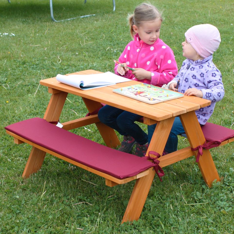 HABAU 645 Kinderpicknickbank mit Polsterauflage  NEU/OVP in Lichtenau