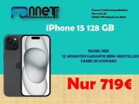 ✅IPHONE 15, 128 GB NAGEL NEU IN SCHWARZ NUR 719€✅ Hessen - Offenbach Vorschau