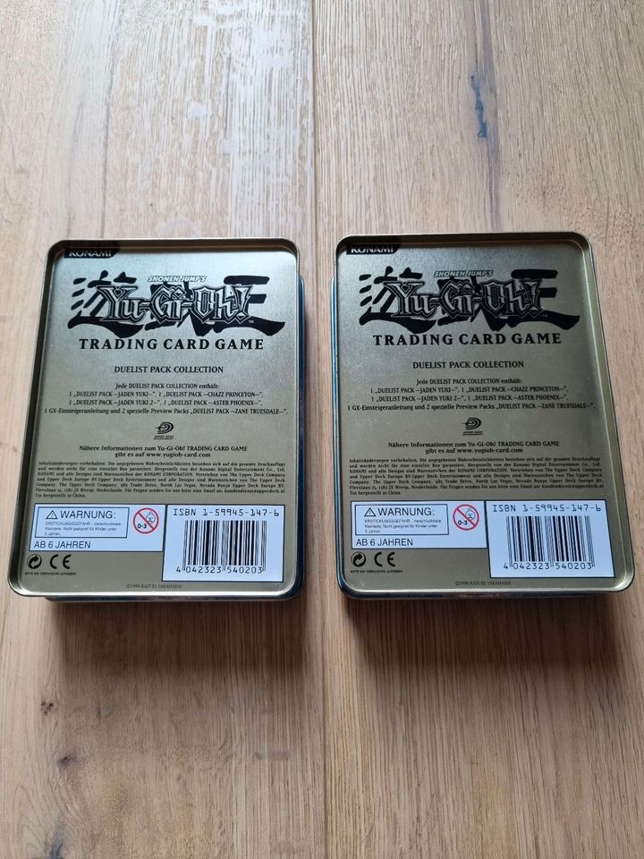 Leere Yu-Gi-Oh! / Yugioh Duelist Pack Collection TIn deutsch in Bad Vilbel