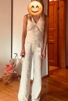 Stradivarius virales Leinen Set beige XS S Hose Top viral Insta Thüringen - Erfurt Vorschau