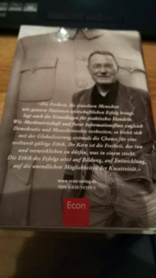 Buch "Die Ethik des Erfolgs" Hans- Olaf Henkel neuwertig in Stralsund