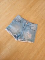 neuw. Jeans Shorts Mädchen 110 hellblau Schmetterling Bayern - Würzburg Vorschau