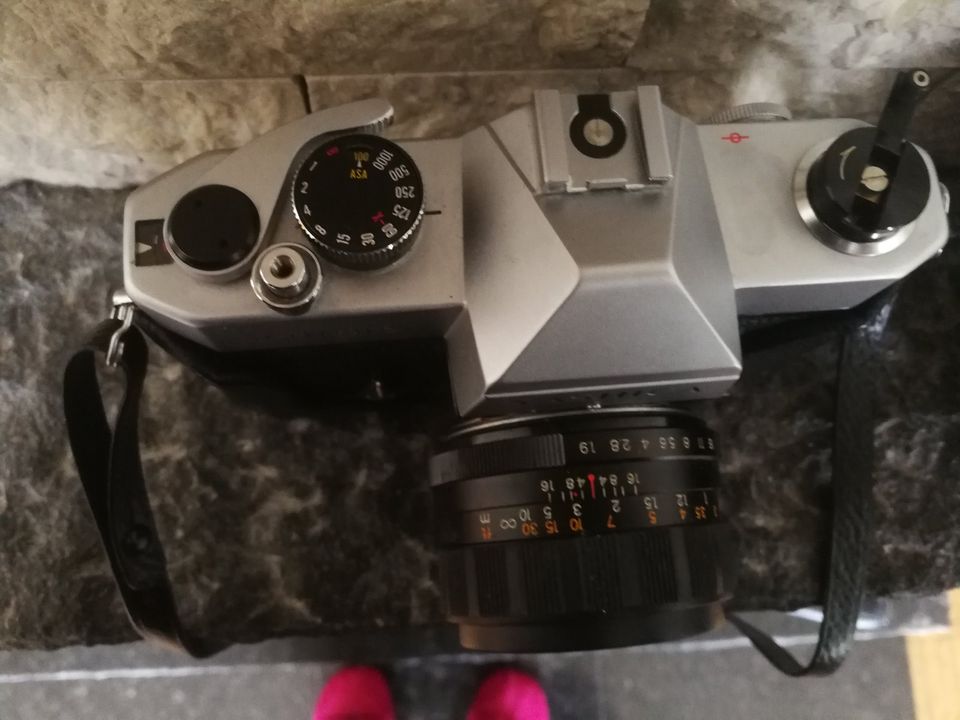 Spiegelreflexkamera Yashica TL-Electro mit Auto Yashinon-DS 50mm in Erding
