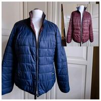 Tchibo Wendejacke Steppjacke leicht wattiert  blau bordeaux Bayern - Kirchenlamitz Vorschau