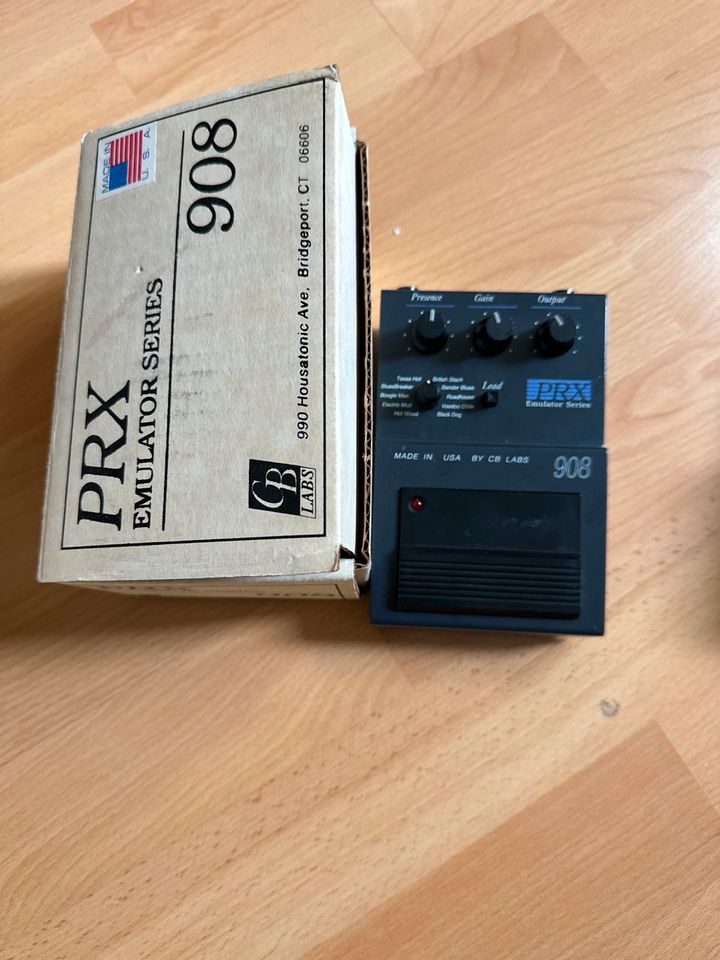 Rare & mint CB Labs PRX 908 CB Labs USA, Overdrive Preamp in Fredersdorf-Vogelsdorf