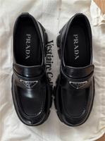 Prada Monolith Leder Mokassin Loafer Hessen - Limburg Vorschau