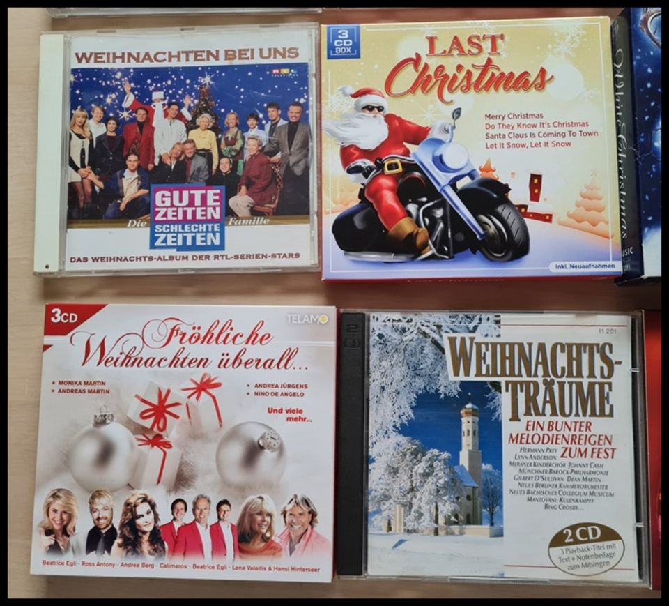 Weihnachts CD's 3 x 3 +6 Stck.  15 CDs in Salzgitter