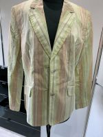 Marcona Blazer mint beige gestreift Gr 42 Nordrhein-Westfalen - Fröndenberg (Ruhr) Vorschau