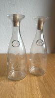 2 Wein Karaffen (Glas) mit Kork Verschluss Wandsbek - Hamburg Eilbek Vorschau