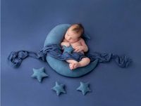Mond sterne Kissen Baby Neugeborenen-Fotoshooting Hessen - Offenbach Vorschau