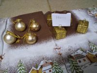 Shabby Weihnachten Tischkarten - Halter Gold Rheinland-Pfalz - Fischbach Vorschau