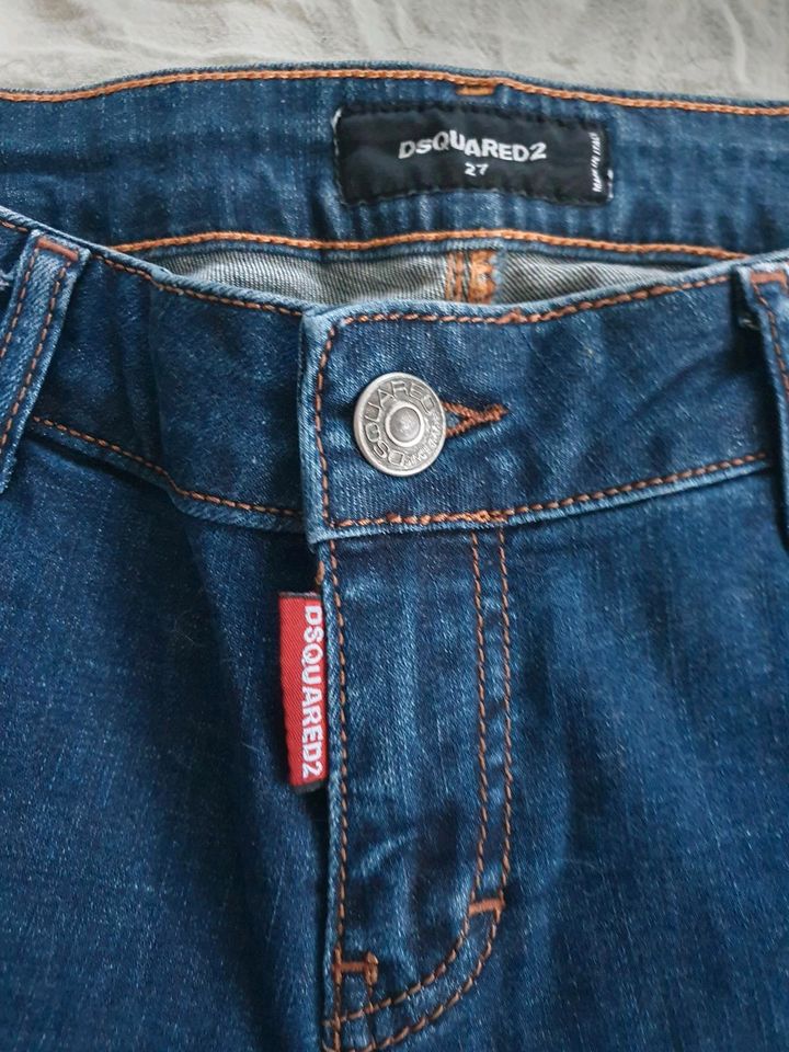 Dsquared jeans röhre dunkelblau neu ungetragen Hose in Rosenheim
