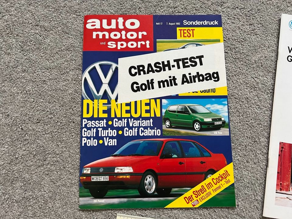 Prospekte 1992 1993 Der Golf in Bremen