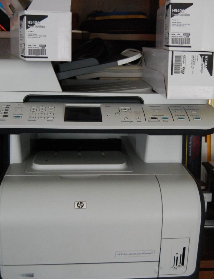 HP Laserjet CM 1312 nfi MFP  Multifunktionsdrucker/ Farbdrucker in Krefeld