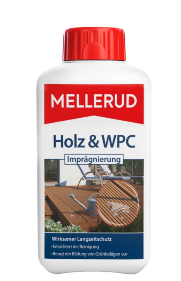 Holzboden Balkon / Terasse Klickfliesen  & Mellerud Produkte in Hannover