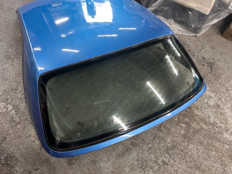 BMW e36 Cabrio Hardtop estorilblau in Schermbeck