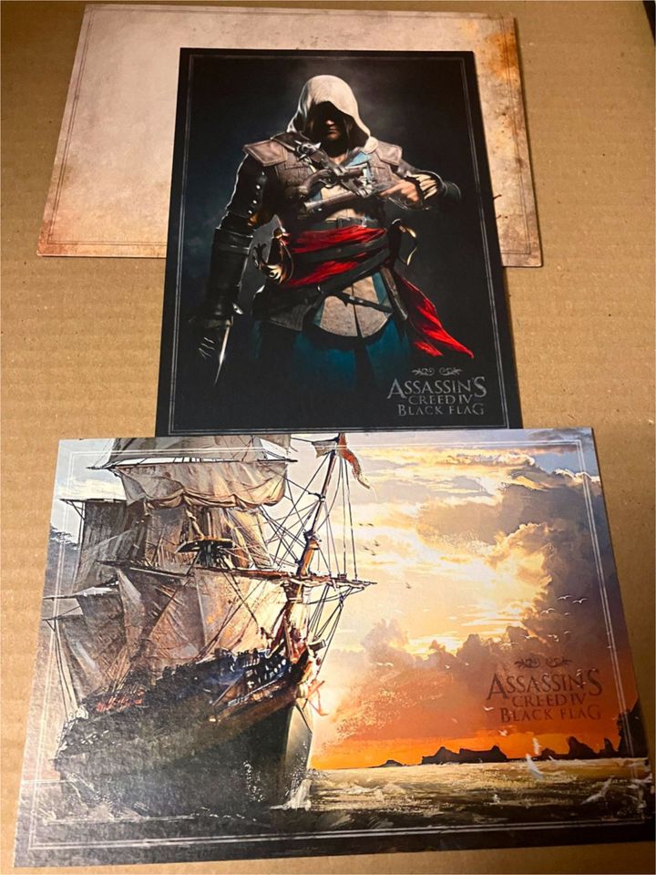 Assassins Creed Black Flag Figur Edward Kenway mit Zubehör in Lenzen (Elbe)