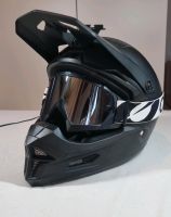 Flullface Motorcross-Helm mit Brille Baden-Württemberg - Backnang Vorschau