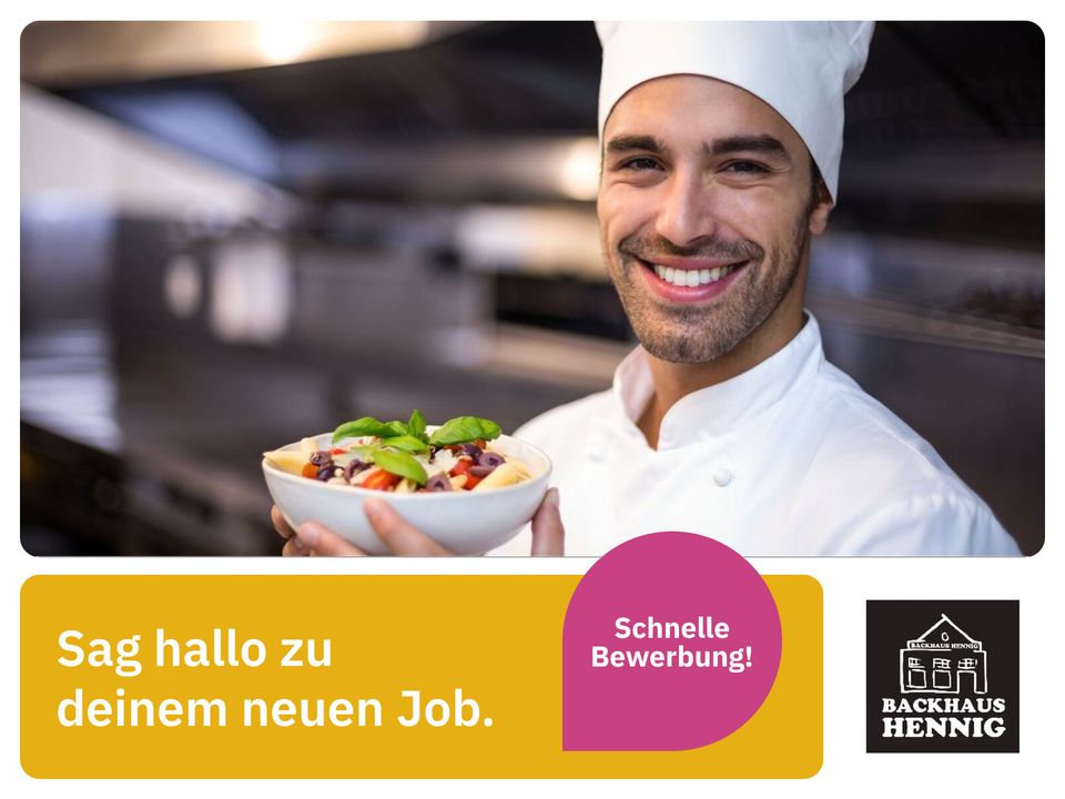 Koch / Küchenhelfer (m/w/d) (Backhaus Hennig) in Zwenkau Küchenhilfe chef Gastro Küchenchef in Zwenkau