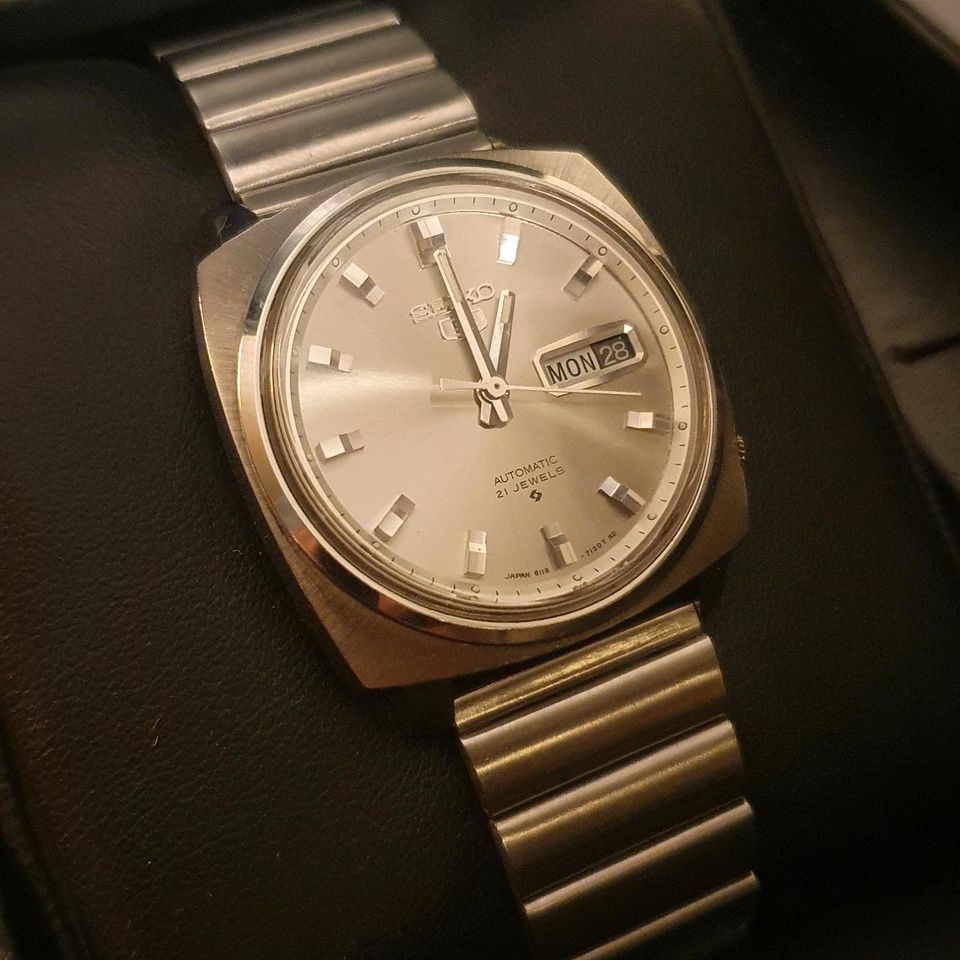 Seiko 5 automatic Herren Armbanduhr vintage in Bremen