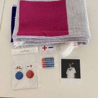 Edo Saiya Merch Paket | Schal Polar | 4 Buttons | 4 Aufnäher Bayern - Neuhof an der Zenn Vorschau