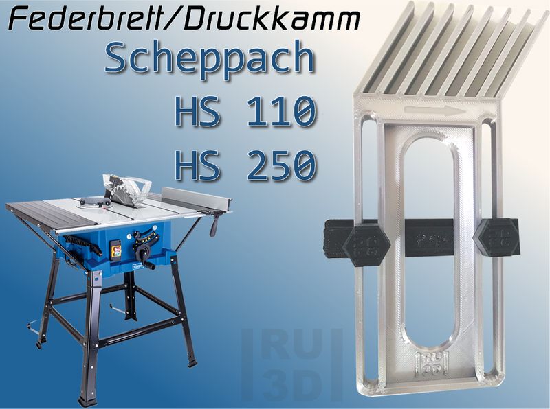 Federbrett Druckkamm für Scheppach HS 110 + 250 Tischkreissäge in  Schleswig-Holstein - Glücksburg | eBay Kleinanzeigen ist jetzt Kleinanzeigen