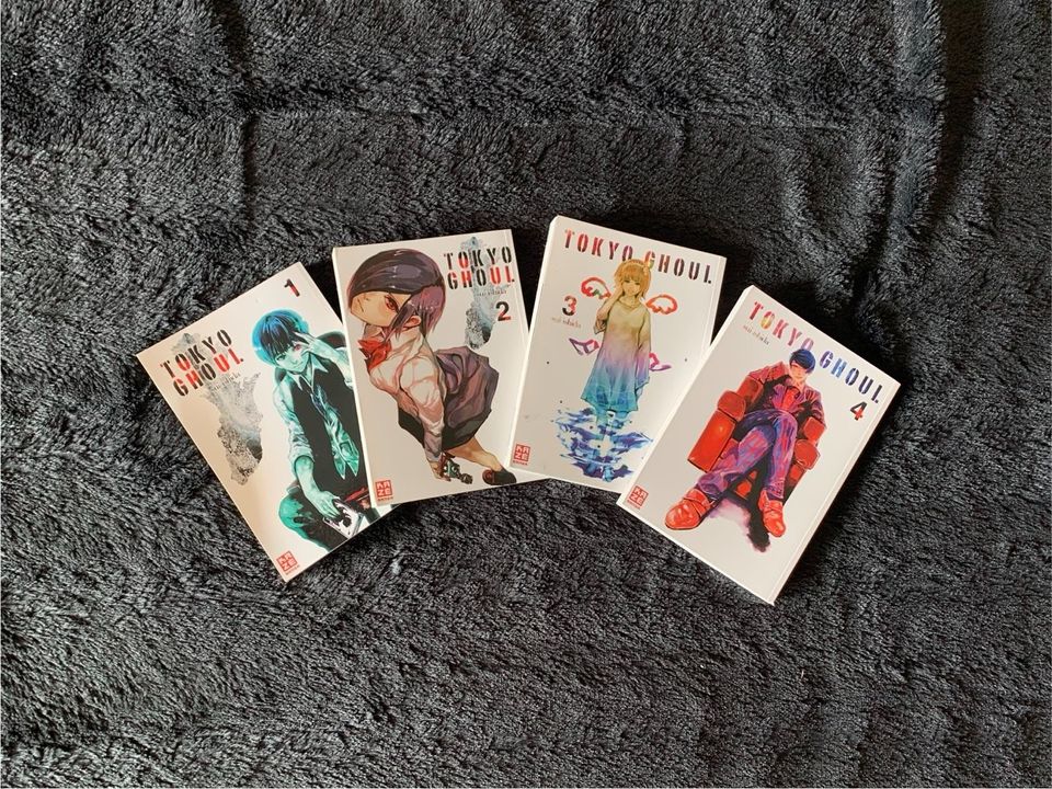 Tokyo Ghoul Manga | Bände 1-4 | KAZÉ Verlag in Genderkingen