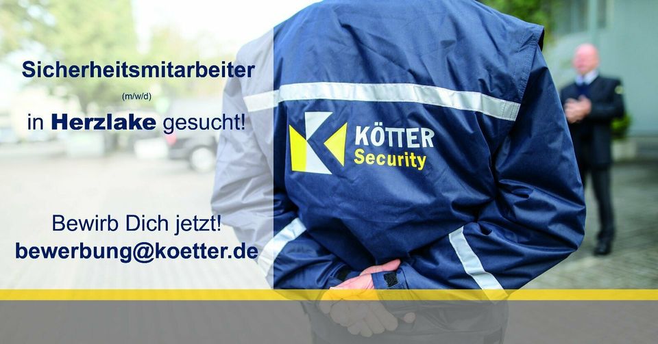 Sicherheitsmitarbeiter (m/w/d) §34a - Security - in 49757 WERLTE in Werlte 