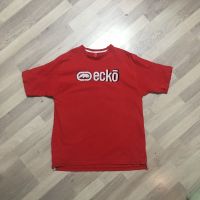Ecko UNLTD Vintage Tee Rot Gr L Logo Strick HipHop Longshirt Y2K Saarland - Saarlouis Vorschau