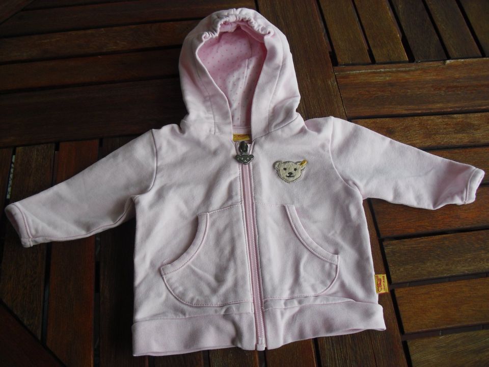 Steiff Hoodie Sweatjacke rosa 56 Neuw. in Wangen im Allgäu