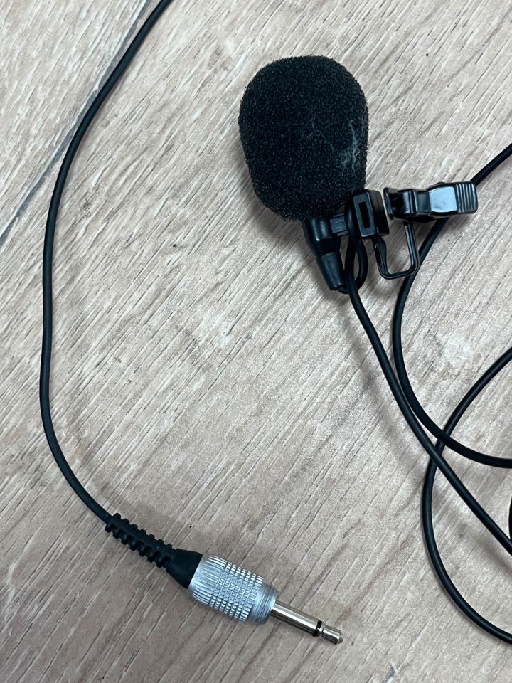 2 Stück Ansteck-Mikrofon Taschensender mit Klinkenanschluß 3,5mm in Lauffen