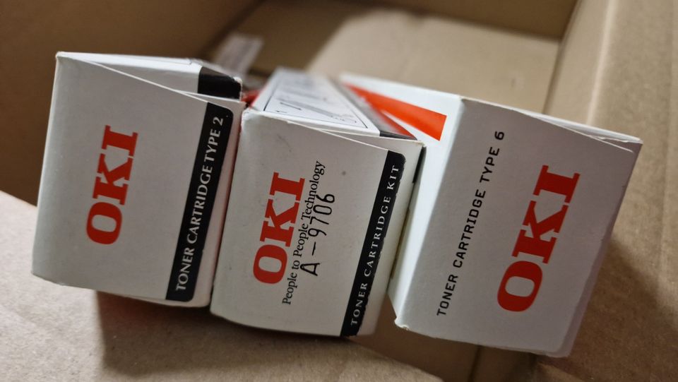 OKI Toner Cartridges / Kassetten / Tonerkassetten (Original,OVP) in Hamburg