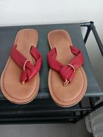 Flip Flops Leder rot Gr 39 "Gant" Nordrhein-Westfalen - Neukirchen-Vluyn Vorschau