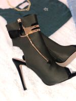 High Heel Boots neu army grün Gr. 38 Bayern - Wasserburg am Inn Vorschau