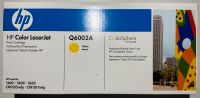 Original HP Color LaserJet Toner Q6002A gelb/yellow Bayern - Schwarzenfeld Vorschau