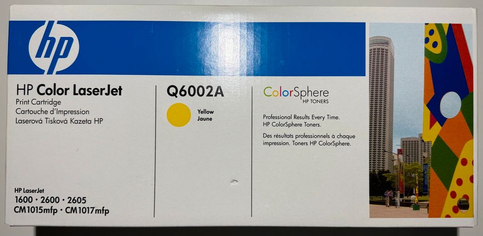 Original HP Color LaserJet Toner Q6002A gelb/yellow in Bayern -  Schwarzenfeld | Drucker & Scanner gebraucht kaufen | eBay Kleinanzeigen ist  jetzt Kleinanzeigen