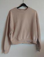 Pulli Pullover croped beige Pull&Bear XS 34 Baden-Württemberg - Hemmingen Vorschau