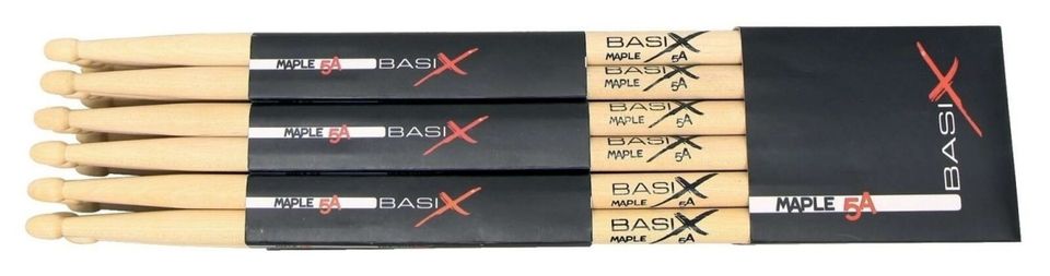 GEWA Basix Drumsticks 5A Maple Ahorn in Ratzeburg