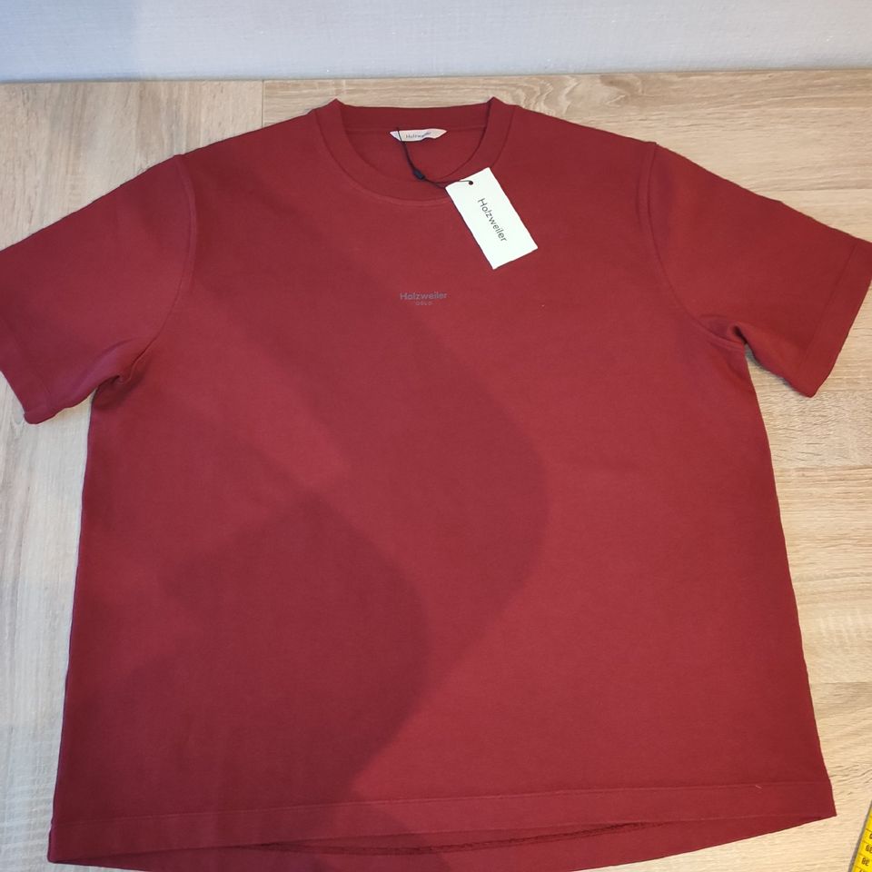 Holzweiler dickes Swaet T-Shirt bordeaux L XL NEU in Saarbrücken