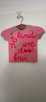 ★ SANETTA T-Shirt be kind to nature and fruits rosa pink grün 98★ Nordrhein-Westfalen - Witten Vorschau