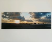 Foto Leinwand 40x120 Sankt Peter Ording Nordsee Sonnenuntergang Baden-Württemberg - Ostfildern Vorschau