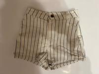 Gestreifte Twill-Shorts Sachsen - Mildenau Vorschau