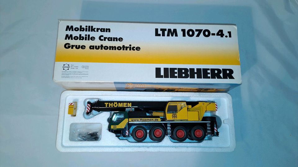 Liebherr LTM 1070 Thömen Sondermodell Autokran 1:50 Conrad 129€* in Verl