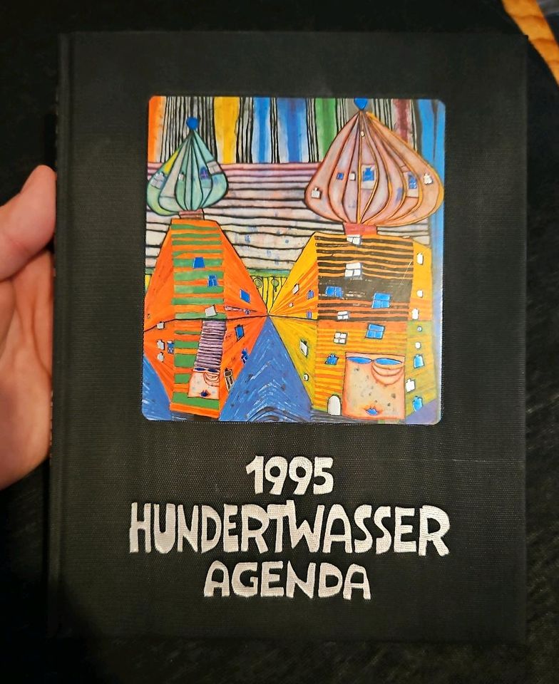 Hundertwasser 1995 Agenda 1993 Buch in Kreuzau