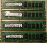 SAMSUNG RAM Arbeitsspeicher 8GB 2*4GB DDR3 ECC PC3L 10600R Hessen - Hanau Vorschau