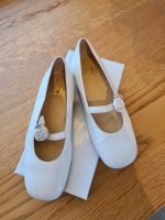 Schuhe Kommunion, Ballerina,  36, weiss creme ivory Neuwertig UHC Bayern - Dorfen Vorschau